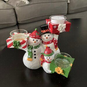 Yankee Candle Snowman Trio with Votives